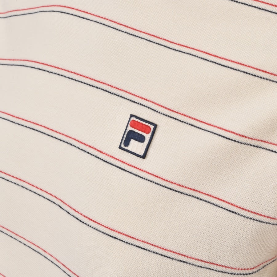 Alternative Image for ProductFila Vintage Leon T Shirt Beige3
